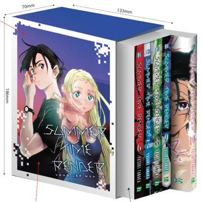 Sách - Summer Time Render - Vòng Lặp Mùa Hè - Tập 10 - Made In Black - Bản Đặc Biệt - Tặng Kèm Boxset + Lenti Card