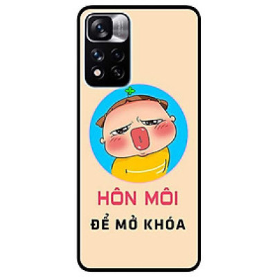 Ốp lưng dành cho Xiaomi Redmi Note 11 Pro ( Bản Nội Địa ) mẫu Hôn Mở Khoá