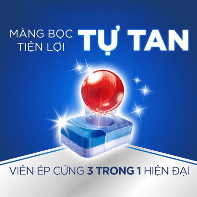 Túi 80 viên rửa chén Finish All In 1 Max Dishwasher Tablets QT025451