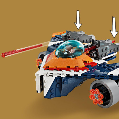 Đồ Chơi Lắp Ráp Phi Thuyền Chiến Đấu Warbird LEGO SUPERHEROES 76278 (290 chi tiết)