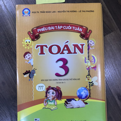 Sách Combo Phiếu bài tập cuối tuần Toán + Tiếng Việt 3 - Kết Nối
