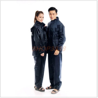 Áo mưa bộ vải dù cao cấp  có túi đựng , dày , nhỏ gọn tiện lợi siêu bền ,  chống thấm  dùng cho nam  và  nữ   size  2XL  dưới  65KG 
