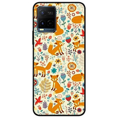 Ốp lưng dành cho Vivo Y21 - Vivo Y21s mẫu Họa Tiết Hồ Ly