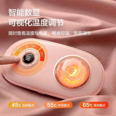 ￼Túi Chườm Nóng Massage Bụng kinh, Đai Chườm Bụng Kinh Làm Ấm Giảm Đau Nhanh Bụng,Lưng