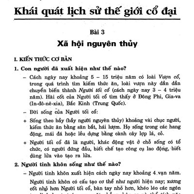 Để Học Tốt Lịch Sử Lớp 6