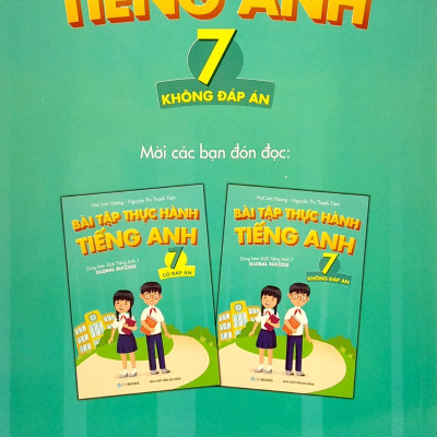 Bài Tập Thực Hành Tiếng Anh 7 (Không Đáp Án) - Dùng Kèm SGK Tiếng Anh 7 Global Success (2022)
