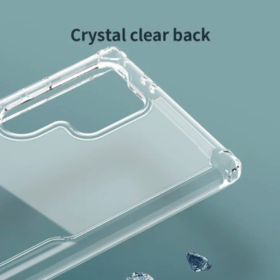 Ốp lưng TPU chống sốc cho Samsung Galaxy S25 Ultra / S25 Plus / S25 / S24 / S24 Plus / S24 Ultra hiệu Nillkin Nature TPU Pro Case (chống chịu mọi va đập bảo vệ các góc, siêu mỏng chỉ 0.6mm) - hàng nhập khẩu