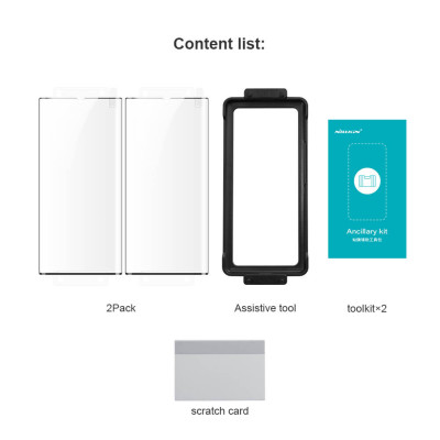 [Bộ 2 miếng dán] Miếng dán dẻo full màn hình cho SamSung S22 Ultra, S23 Ultra chính hãng Nillkin chống va đập, hạn chế bám vân tay - Hàng chính hãng