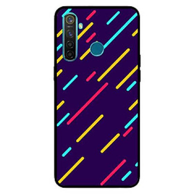 Ốp Lưng in cho Realme 5 Pro / Realme Q Mẫu Đường Sắc Màu - Hàng Chính Hãng