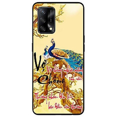 Ốp lưng dành cho Oppo A54 - A74 - A94 mẫu Thư Pháp Vợ Chồng