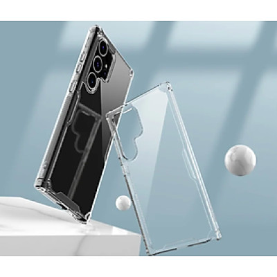 Ốp lưng TPU chống sốc cho Samsung Galaxy S25 Ultra / S25 Plus / S25 / S24 / S24 Plus / S24 Ultra hiệu Nillkin Nature TPU Pro Case (chống chịu mọi va đập bảo vệ các góc, siêu mỏng chỉ 0.6mm) - hàng nhập khẩu