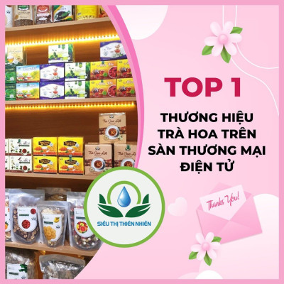 Trà Hoa Hoè Nhân Trần hộp 30 Túi Lọc x 3gr của Siêu Thị Thiên Nhiên