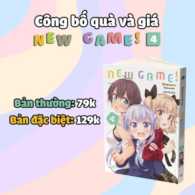 Sách - New Game - Tập 4 - Mori Manga - AZ Việt Nam