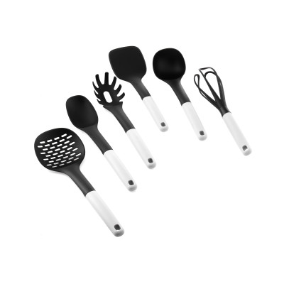Bộ dụng cụ 6 món silicon SUNRISE (xẻng chiên, xào, vá múc canh, vá dài, phết)