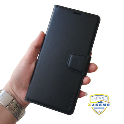 Bao da dạng ví dành cho Xiaomi Redmi 10C Hanman có quai cài - Hàng Chính Hãng
