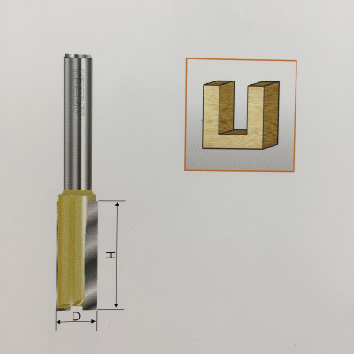 Mũi phay, mũi soi, mũi cắt cạnh thẳng 1/4"x12.0mm ARDEN