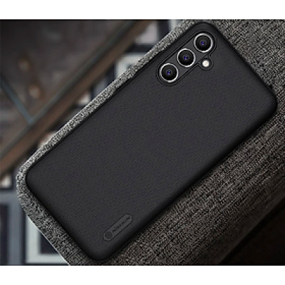 Ốp Lưng Sần chống sốc cho Samsung Galaxy A24 hiệu Nillkin Super Frosted Shield  - hàng chính hãng