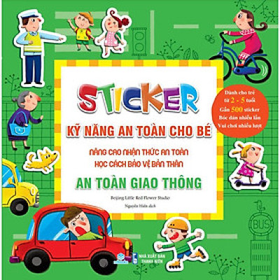 Sách - Combo 6 cuốn Sticker Kỹ Năng An Toàn Cho Bé - ndbooks