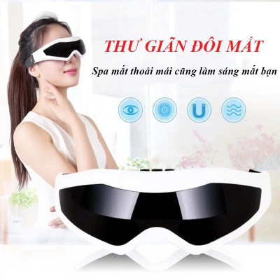 Kính Massage Mắt Công Nghệ Từ Tính Giảm Áp Lực, Giảm Mỏi Mắt Hiệu Quả