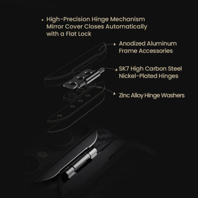 Ốp Lưng Cho Samsung Galaxy S25 Ultra Nillkin Carbon Aramid Chống Sốc Hỗ Trợ Sạc Không Dây Magnetic, Tích Hợp Giá Đỡ - Hàng chính hãng
