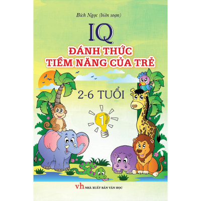 Sách - IQ Đánh Thức Tiềm Năng Của Trẻ 2-6 Tuổi - Combo 2 Tập - Khang Việt Book