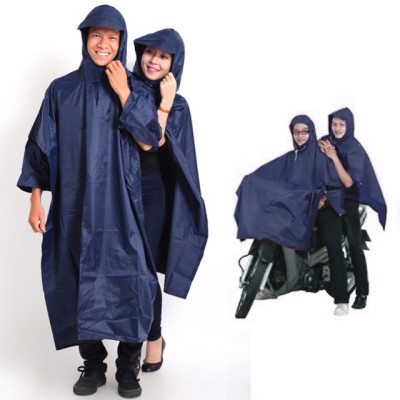 Áo Mưa 2 đầu Người Vải Dù Siêu Bền , Chống Thấm ,  Rộng , Phù Hợp Cho Nam Và Nữ 