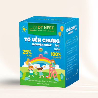 Tổ Yến Chưng Nguyên Chất For Kid DTNEST- Hũ 70ml- Dinh Dưỡng Cho Trẻ
