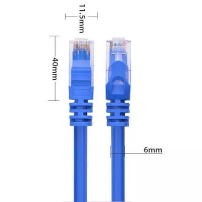 Ugreen UG11206NW102TK 20M Màu xanh Cáp mạng LAN CAT6 UPT - HÀNG CHÍNH HÃNG