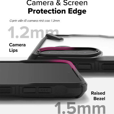 Ốp lưng cho Samsung Galaxy A56 / A36 RINGKE Fusion X - Hàng Chính Hãng
