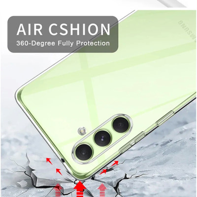 Ốp lưng dẻo silicon cho Samsung Galaxy   A56 , A26 , A14 , A24 , A34 , A54 , A36 , A16 , A06 , A55 , A35 , A15 , A25 hiệu Ultra Thin (siêu mỏng 0.6mm, chống trầy, chống bụi) - Hàng nhập khẩu