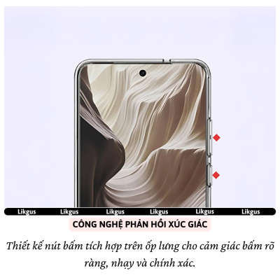 Ốp lưng trong suốt chống sốc cho Vivo X200 Pro / Vivo X200 Ultra hiệu Likgus Crystal - Viền TPU đệm khí chống sốc, Viền nhô cao – Bảo vệ camera & màn hình, Chống bám vân tay - Hàng nhập khẩu