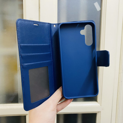 Bao Da Dạng Ví Chính Hãng Hanman Dành Cho Samsung Galaxy A35/ A55 / A25 / A15 Có Ngăn Đựng Thẻ, Ví Tiền - Hàng Chính Hãng