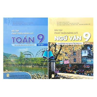 Sách - Combo Bài Tập Phát Triển Năng Lực Ngữ Văn 9 - Tập 1 + 2 (Theo Chương Trình GDPT 2018)