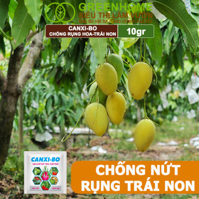 Phân Bón Canxi Bo Greenhome, Viên 10Gr, Tăng Đậu Trái, Chống Rụng Hoa Và Trái Non, Chống Thối Trái