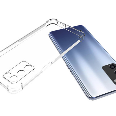 Ốp lưng dẻo trong chống sốc dành cho OPPO A55 4G - Hàng nhập khẩu
