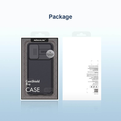 Ốp lưng chống sốc cho Samsung Galaxy S21 FE bảo vệ Camera hiệu Nillkin Camshield Pro chống sốc cực tốt, chất liệu cao cấp, có khung và nắp đậy bảo vệ Camera - hàng nhập khẩu