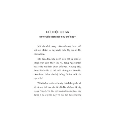The PARA Method - Phương Pháp Tổ Chức Thông Tin Trong Công Việc  (1980 Books)