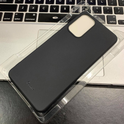 ỐP lưng Silicone dẻo màu đen VuCase Samsung Galaxy A32 4G - Hàng nhập khẩu