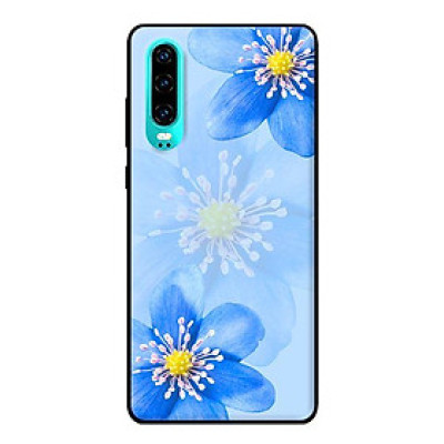 Ốp in cho Huawei P30 Hoa Lan Xanh - Hàng chính hãng
