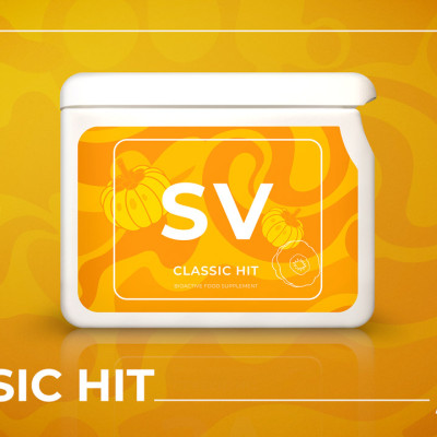 Thực Phẩm Sức Khỏe SV Classic Hit - Thon Thả và Khỏe Mạnh - PROJECT V - Hộp 60 Viên - Xuất xứ Pháp, Hàng Chính Hãng