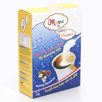 Combo: cà phê chồn phin giấy (10 gói x 15g)+ bột kem pha cà phê 170g