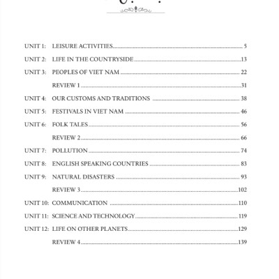 Bài Tập Thực Hành Tiếng Anh 8 - Không Đáp Án (Theo Chương Trình Mới Của Bộ GD&ĐT)