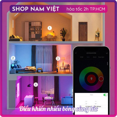 Bóng LED Bulb E27 Mini Trang Trí Smart Home