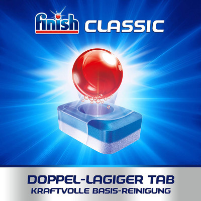 Hộp 60 viên rửa chén Finish Classic Dishwasher Tablets QT09443