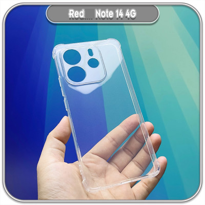 Ốp lưng Redmi Note 14 4g dẻo trong TPU loại tốt chống sốc, bảo vệ camera ( hàng chính hãng)