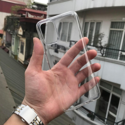 Ốp lưng dẻo trong suốt TPU cao cấp dành cho Samsung Galaxy A03s - hàng nhập khẩu