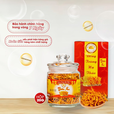 Đông Trùng Hạ Thảo Sấy Thăng Hoa Thiên Ân - Hũ 20g