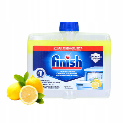 Dung dịch vệ sinh máy rửa bát FINISH hương chanh 250ml- ĐỨC CHÍNH HÃNG