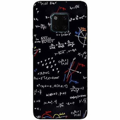 Ốp lưng in cho Huawei Mate 20 Pro Mẫu Toán Học 2