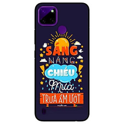 Ốp lưng dành cho Realme C21Y - C25Y mẫu Tính Tình Thời Tiếtt